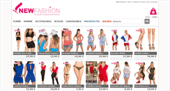 Desktop Screenshot of newfashion.fr